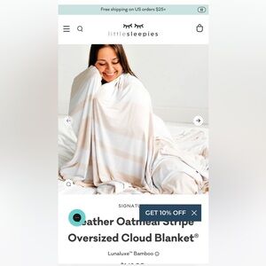 Not for sale- ISO!! Little sleepies cloud blanket